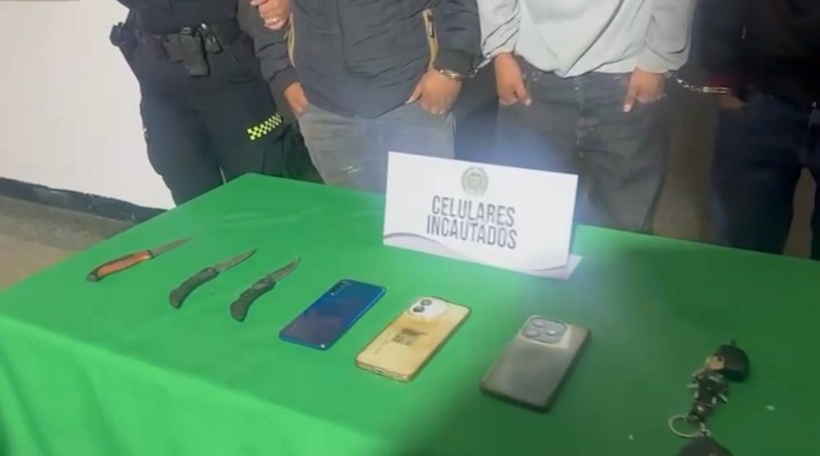 Tras una persecución, fueron capturados ‘Rompevidrios’ en Antonio Nariño