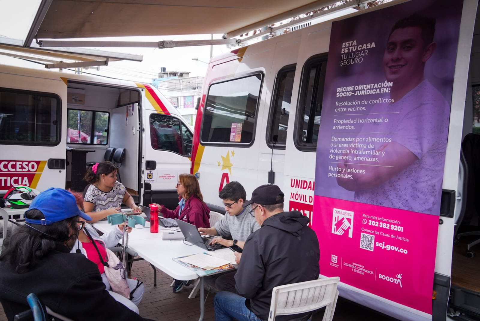 Unidades Móviles para el Acceso a la Justicia.