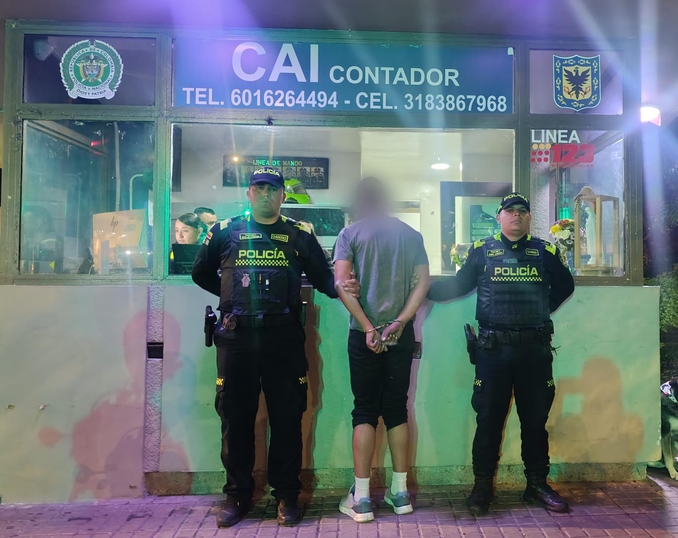 Persona capturada