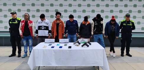 Los Coyotes fueron capturados por la Policía.