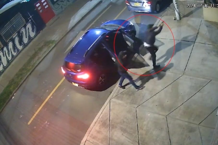 Los delincuentes hurtaban vehículos.