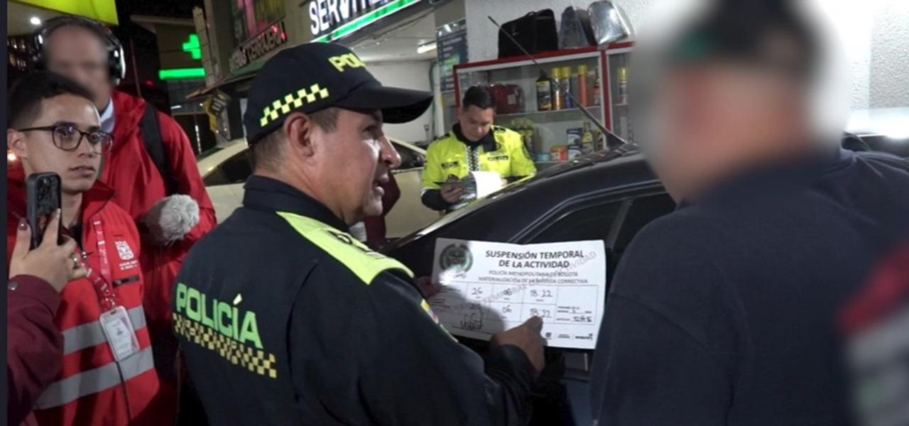 Operativo donde se selló montallantas.