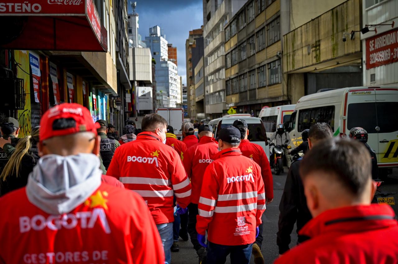 Gestores de Convivencia en el Centro de Bogotá