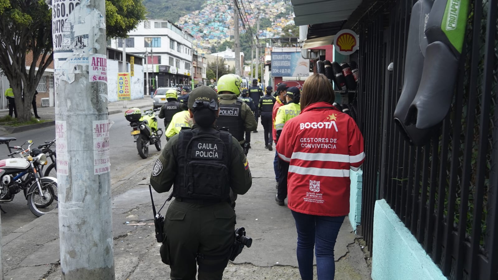 Megatomas en Bogotá