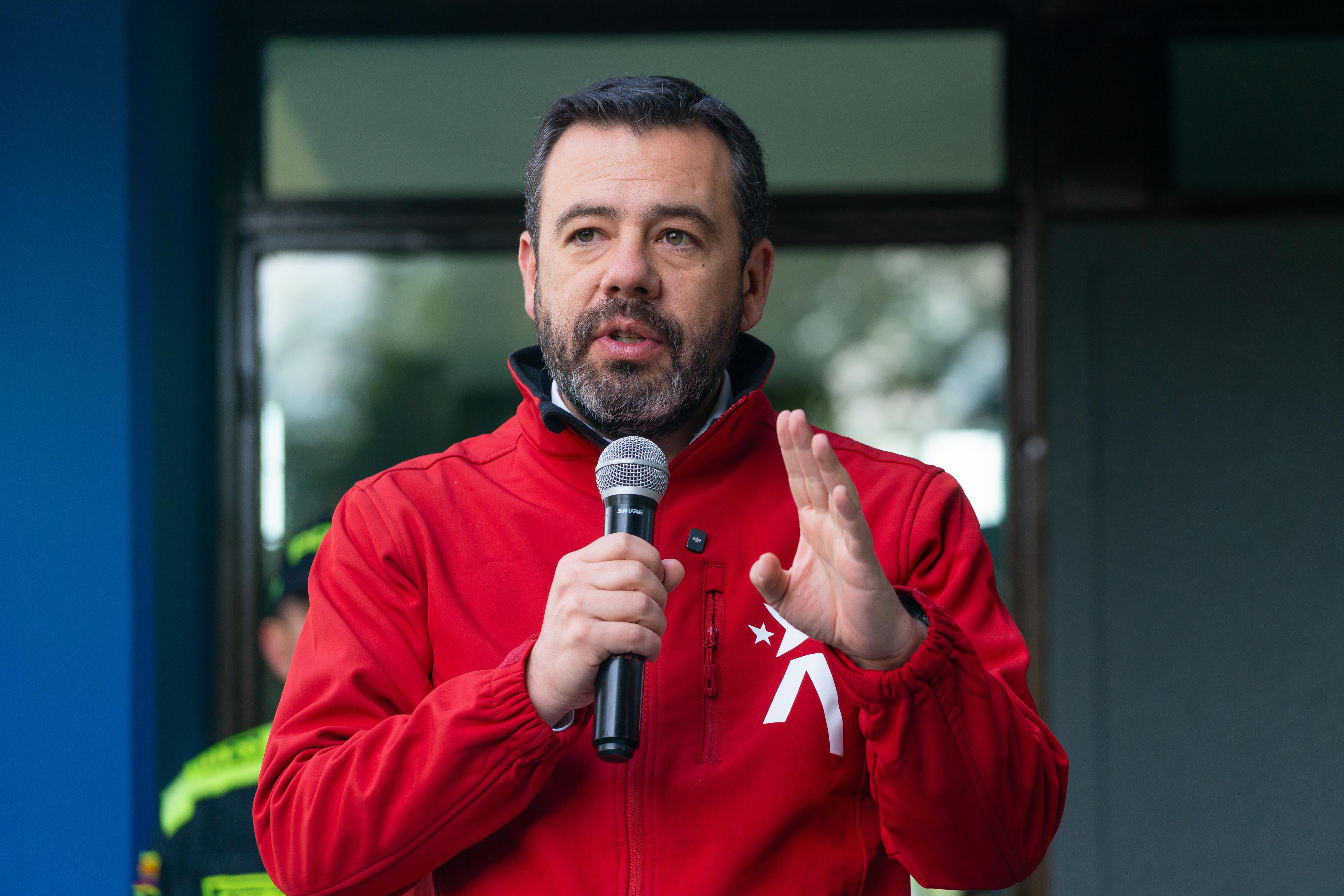 Alcalde Carlos Fernando Galán