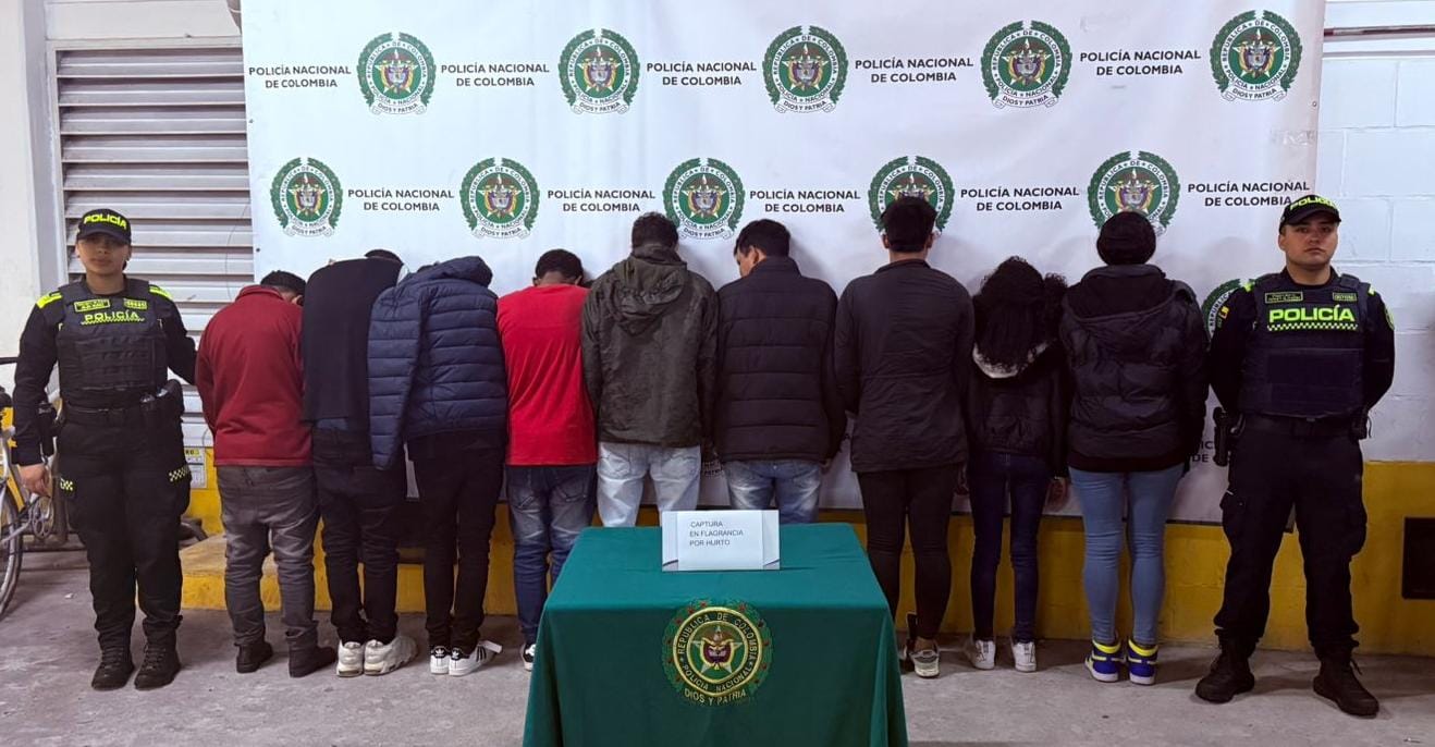 Capturados nueve delincuentes extranjeros