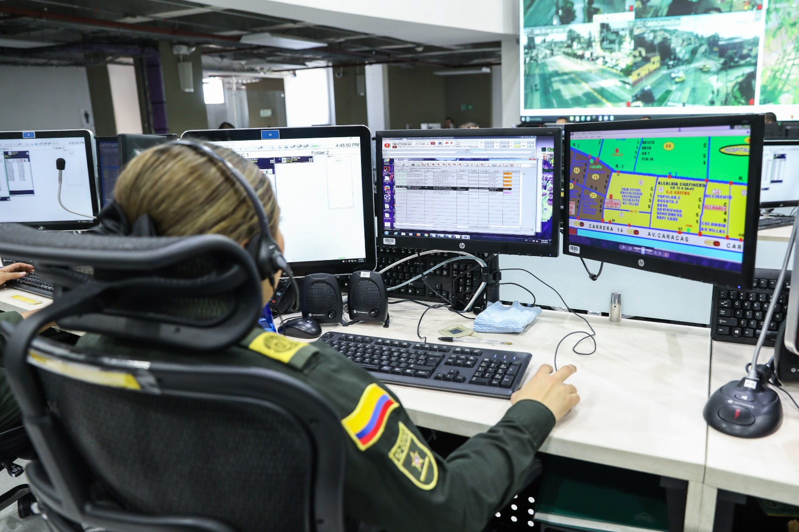 Más cámaras y tecnología para fortalecer la seguridad en Bogotá: el C4 integra 1.200 nuevos puntos de monitoreo