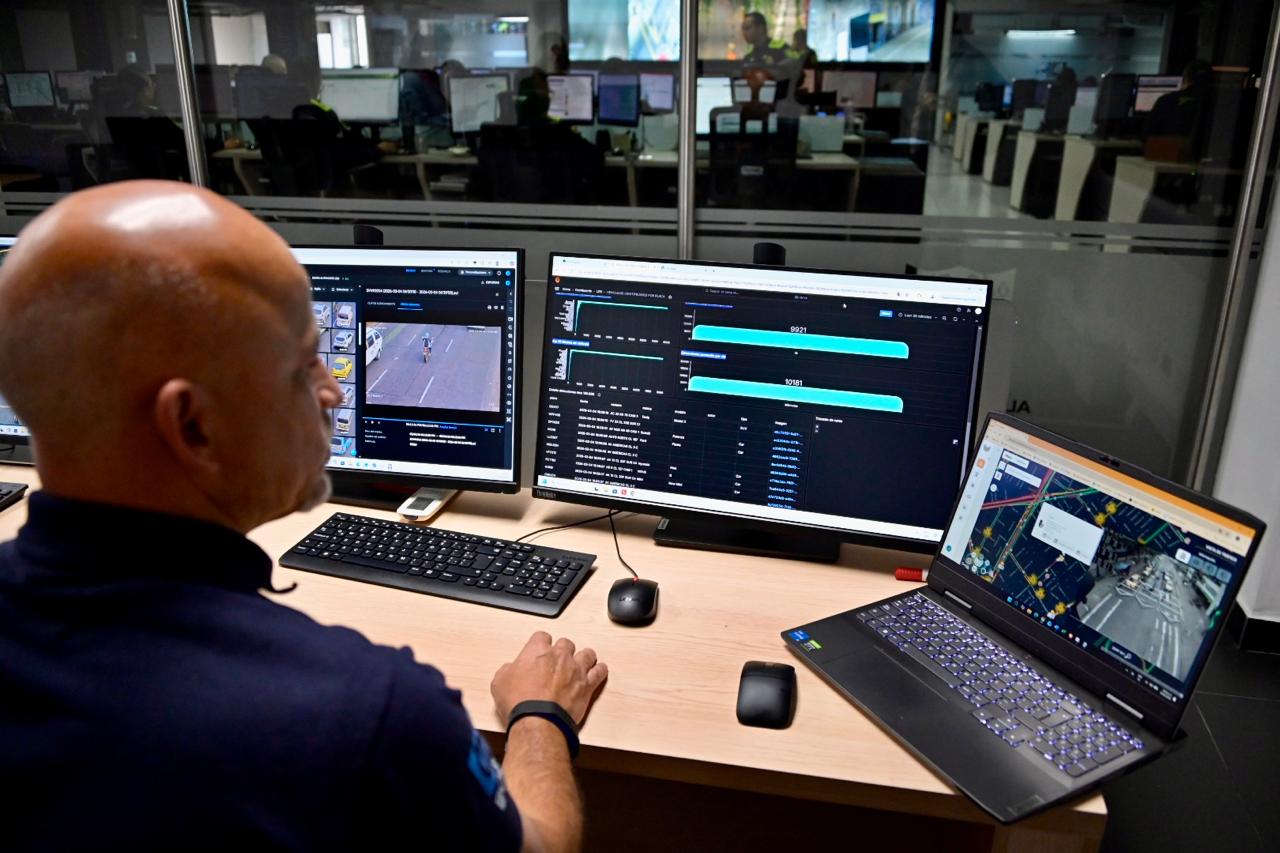Más cámaras y tecnología para fortalecer la seguridad en Bogotá: el C4 integra 1.200 nuevos puntos de monitoreo