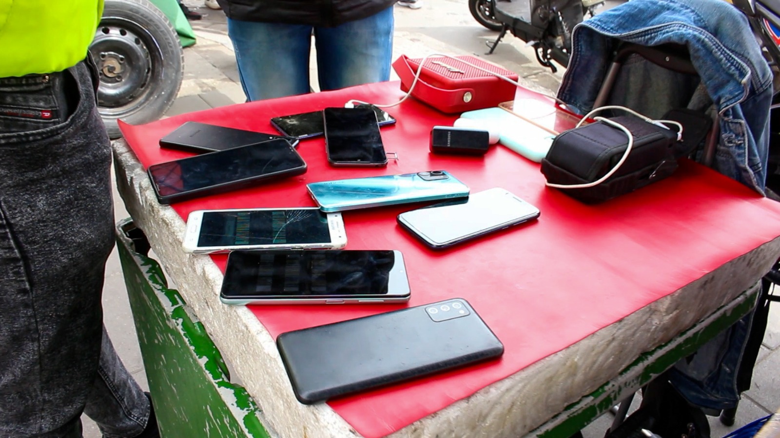 Celulares incautados