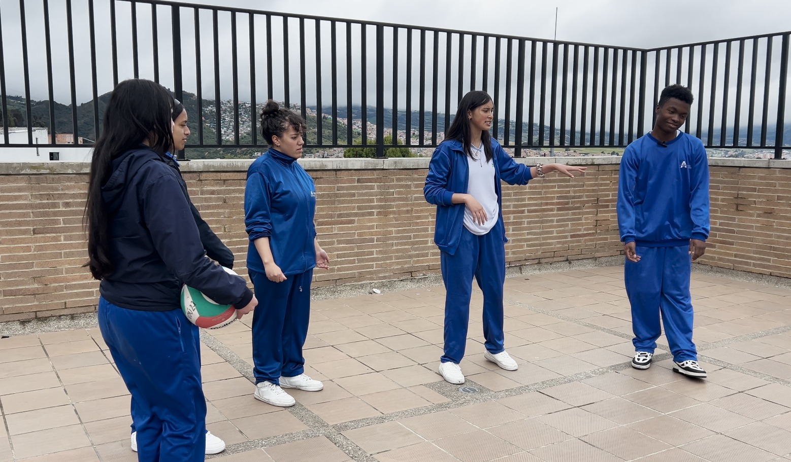Estudiantes del colegio Ciudad Chengdú se formaron como multiplicadores de convivencia pacífica