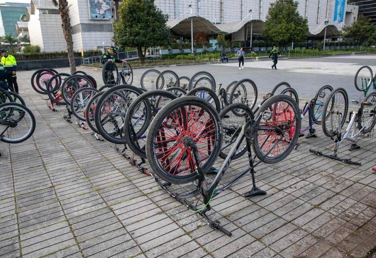 Los delitos sexuales se han reducido 38,6% en lo corrido del año en Bogotá Varias bicicletas
