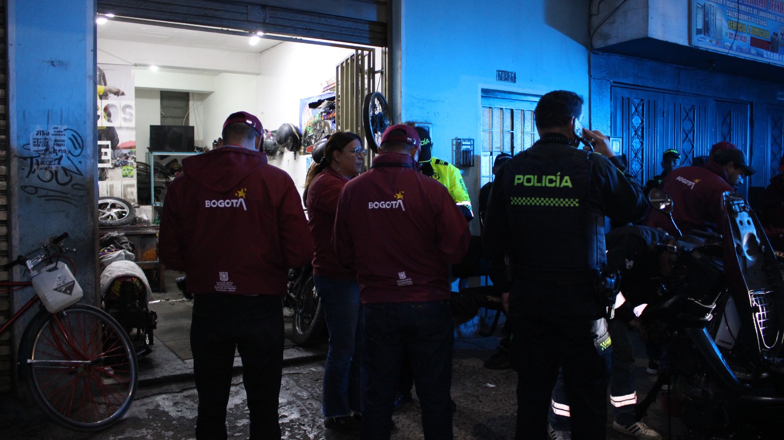 Capturado administrador de taller de motos en Bosa por falsedad marcaria