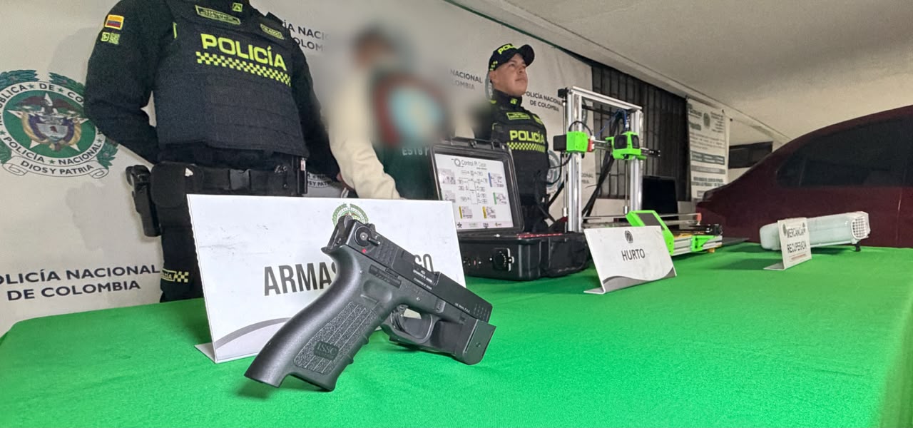 Arma de fuego incautada