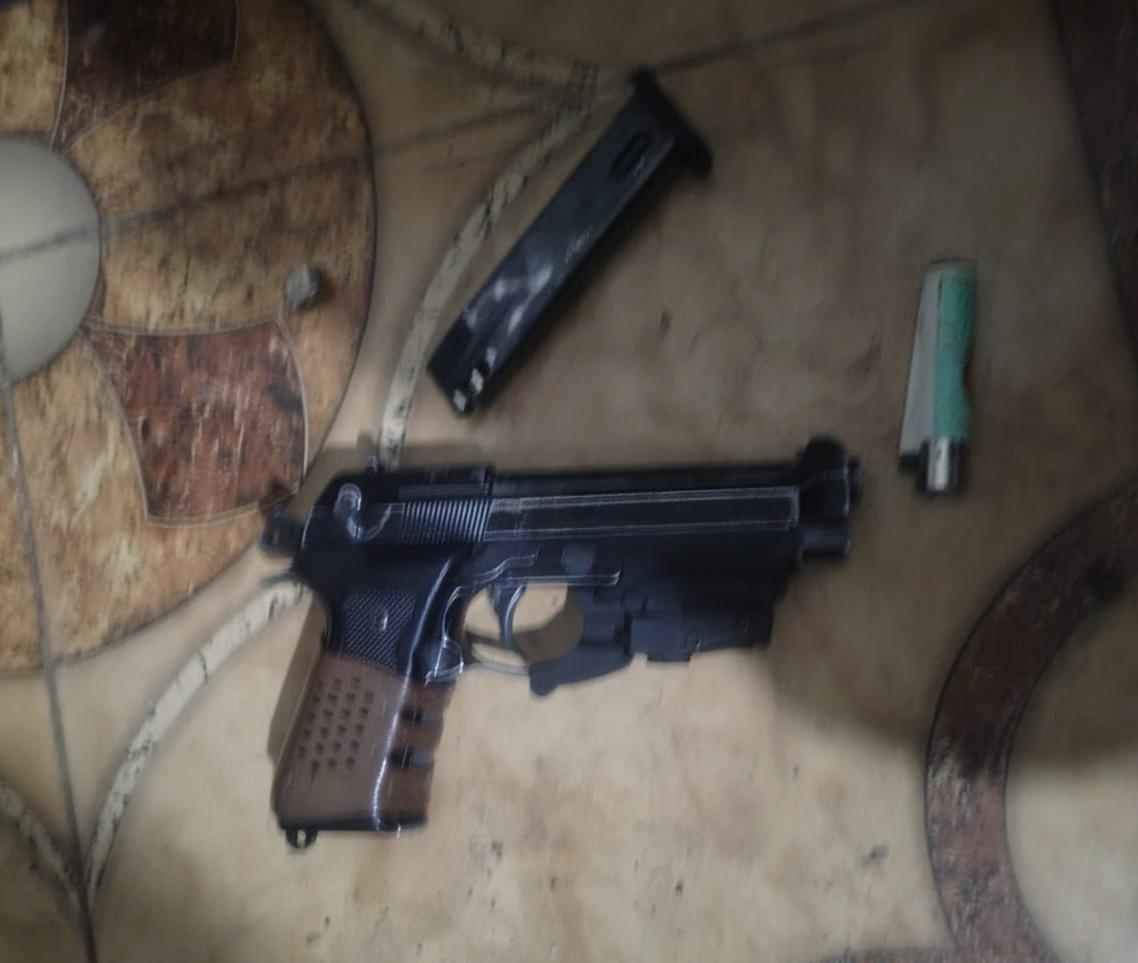 Un arma de fuego