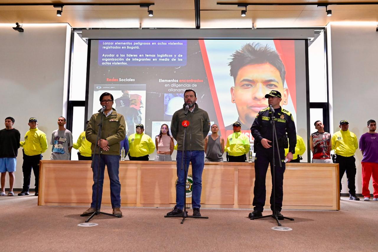 Cayeron los ‘PPP’, que se hacían pasar por estudiantes y son responsables de actos violentos en Bogotá