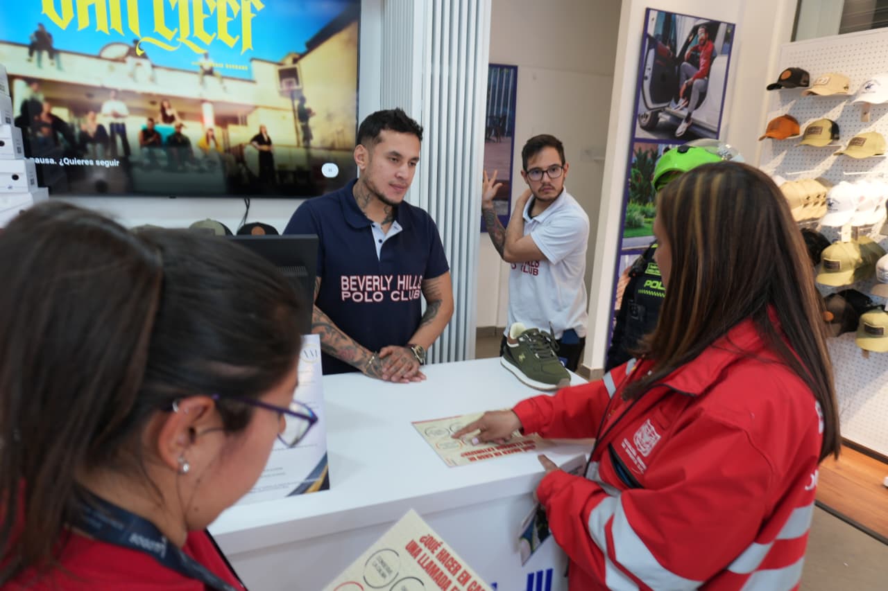 Recordaron a los comerciantes las líneas de atención para denunciar este tipo de delito.