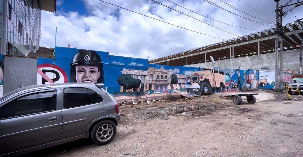 Con palas, escobas y detergente en mano: así fue la recuperación y limpieza del espacio público en el Voto Nacional