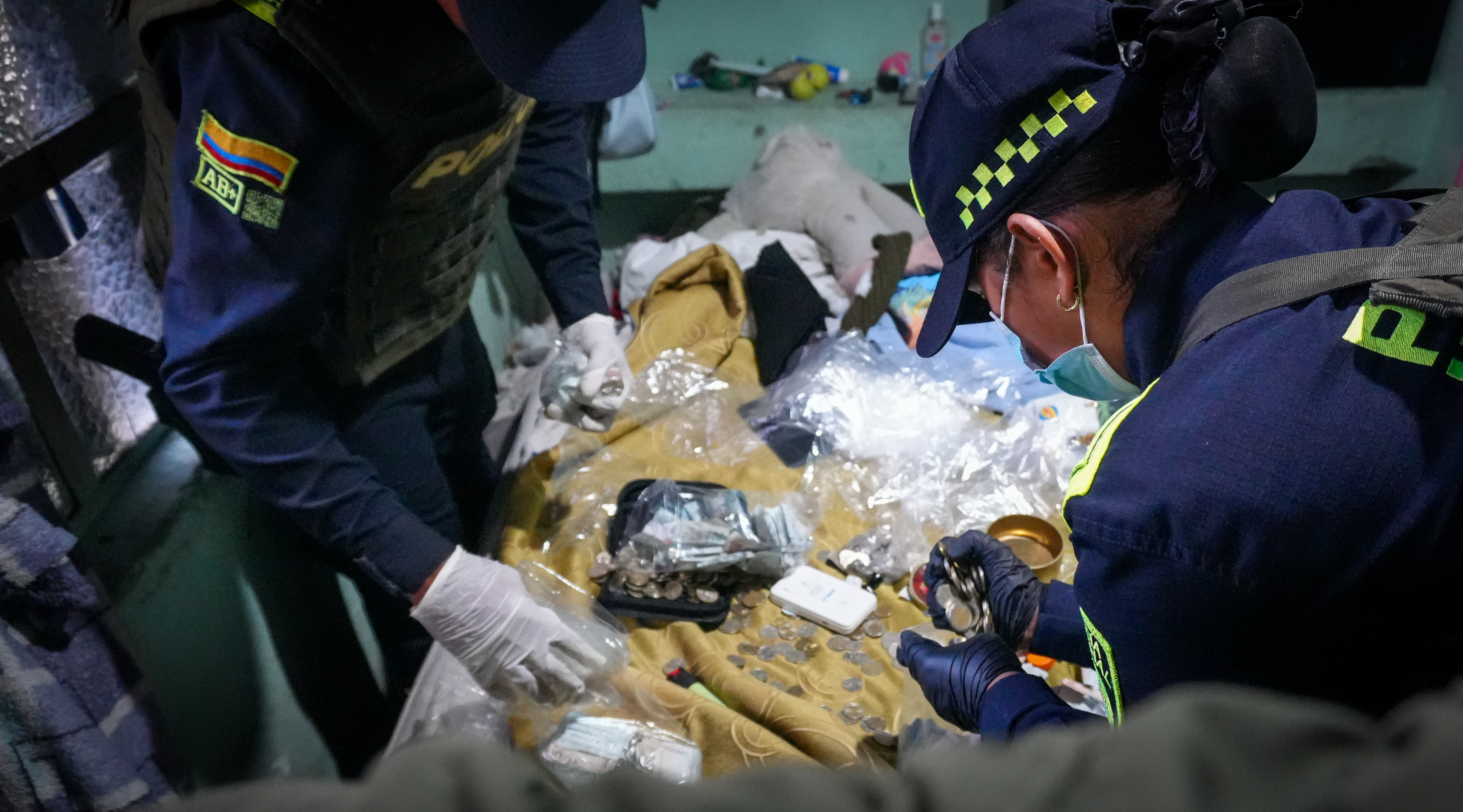 Operativo en pagadiarios de San Bernardo deja siete capturados y más de 10.000 dosis de droga incautadas Operativo en pagadiarios de San Bernardo deja siete capturados y más de 10.000 dosis de droga incautadas