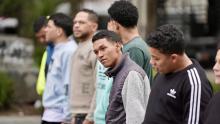 Varios hombres capturados 